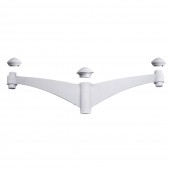 Brat Dublu Modern Gri MIDPILAR 2L - FUMAGALLI