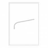 Brat Simplu Curbat 1.5m Pentru Stalp - SOLENTIS