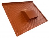 Brick replacement panel 2.1 incl.ventilation hood naturalred