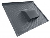 Brick replacement panel 2.1 incl.ventilationhood anthracite
