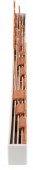 Busbar, 1xRCCB 4-pole, 1 MCB 3-pole, 5 MCB 1+N/1 MW, 12MW
