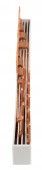 Busbar, 1xRCCB 4-pole, 1 MCB 3-pole, 5 MCB 1+N/1 MW, 12MW