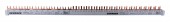 Busbar, 1xRCCB 4-pole, 2xMCB 4-pole, 18 x MCB 1+N/1 MW, 30MW