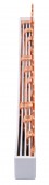 Busbar, 1xRCCB 4-pole, 4xSPD, 1xMCB 3+N, 12MW, 10mm2