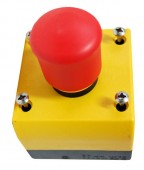 Buton avarie cu revenire, in carcasa, 1ND+1NI