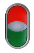 Buton comanda dublu rosu+verde