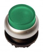 Buton comanda iluminat inalt cu revenire verde