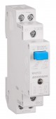 Buton modular (cu revenire) 1ND+1NI, cu LED, 16A, 24VAC/DC