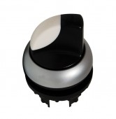 Buton selector cu 2 pozitii in V, cu retinere