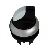 Buton selector cu 3 pozitii 2x60°, cu retinere, iluminat