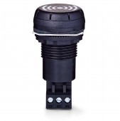Buzer Compact, d= 30 mm, 12-24 V c.a./ c.c., negru, 85 dB
