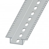 Cable and conduit mounting rail, uncut, L=2000 H=50 T=15mm