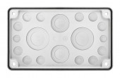 Cable entry gland plate 2xM16, 12xM20, 2xM40/25, 2xM50/32