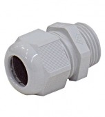 Cable fittings M32x1.5LN,light grey,RAL 7035,polyamide