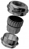 Cable Gland  M50,  Metal, IP68, Clamping Range 22-35