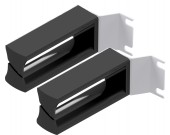 Cable guide-set 2K 100mm RAL7035 (set = 2pcs.)