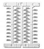 Cable label 4x18mm, yellow, for SmartPrintPlus