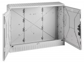 Cable management enclosure Series J, 2 doors, size 2
