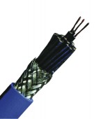 Cablu com. ecran. sig. intrins, YSLCY-OZ EB 4x0,75 albastru