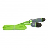 Cablu Date MicroUSB + Lightning 1.5A 1m Verde