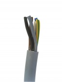 Cablu de comanda cu izol. din PVC, YSLY-JB 5 x 10 gri