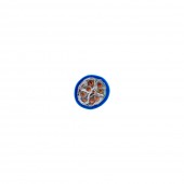 Cablu de date, F/FTP CAT6A BLUE LSZH CUPRU-500M RECBER 506047 vechi/506259 nou – 500m