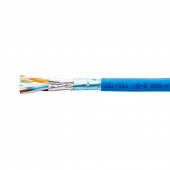 Cablu de date, F/FTP CAT6A BLUE LSZH CUPRU-500M RECBER 506047 vechi/506259 nou – 500m