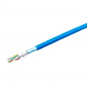 Cablu de date, F/FTP CAT6A BLUE LSZH CUPRU-500M RECBER 506047 vechi/506259 nou – 500m