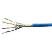 Cablu F/FTP Cat.6a, 4x2xAWG23/1,500MHz, LS0H-3,Dca, albastru