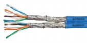 Cablu S/FTP Cat.7,2x(4x2xAWG23/1),1.000MHz,LS0H,Dca 30% albs