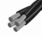 Cablu torsadat aerian aluminiu, T2XIR 4x25 mm² – unifilar