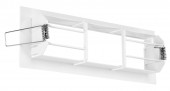 Cadru incastrat alb pt corpuri de il. de urgenta design K9