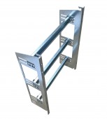 Cadru montaj 2x12UH pt. cutie Minipol 400x300mm