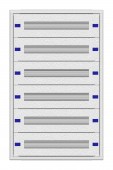Cadru montaj compl. 2-18UV, 6 sine, plastr.plastic