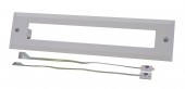 cadru MONTARE KE si KX-opal, decupaj mare + buton de test