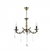 Candelabru Fascino Alama+Alb 3xE14 60W