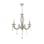Candelabru Pandora Alb Vintage 3xE14 60W