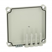 Capac 190x190x30 scund gri cu suruburi cu cap normal