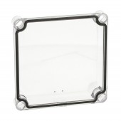Capac 190x190x30 scund transparent cu suruburi cu cap normal