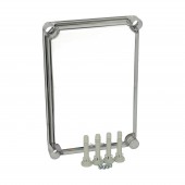 Capac 280x190x30 scund transparent cu suruburi cu cap normal