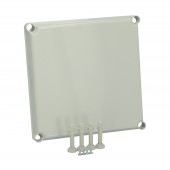 Capac 280x280x30 scund gri cu suruburi cu cap normal
