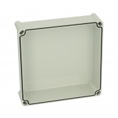 Capac 280x280x80 inalt gri cu suruburi cu cap normal
