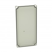 Capac 380x190x30 scund gri cu suruburi cu cap normal
