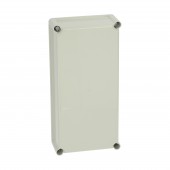 Capac 380x190x80 inalt gri cu suruburi cu cap normal