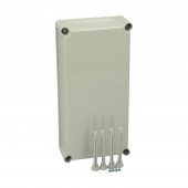 Capac 380x190x80 inalt gri cu suruburi cu cap normal