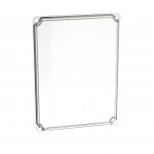 Capac 380x280x30 scund transparent cu suruburi cu cap normal
