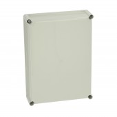 Capac 380x280x80 inalt gri cu suruburi cu cap normal