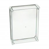 Capac 380x280x80 inalt transp. cu suruburi cu cap normal