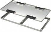 Capac 4x7M pt. 2x doza pardoseala RB 2x7M, 265x516,5x17,5mm
