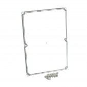 Capac 560x380x30 transparent cu suruburi cu cap normal